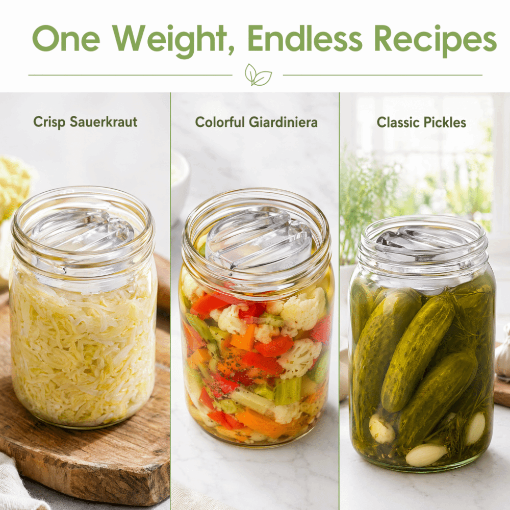 Fermented Glass Weights with H - đánh giá và giá Mason Jar Wide Mouth