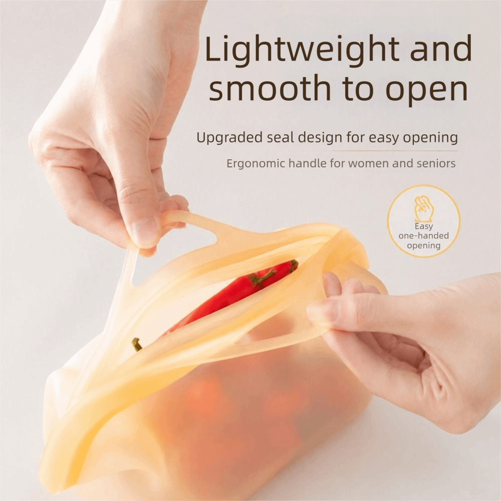 Leak Proof Silicone Food Stora - đánh giá và giá Food Storage And Temperature