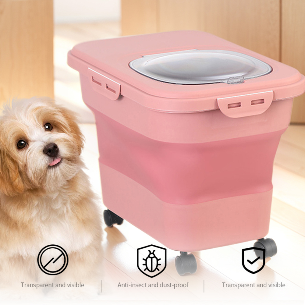 Collapsible Dry Cat Food Box 2 - đánh giá và giá Xl Food Storage Containers With Lids