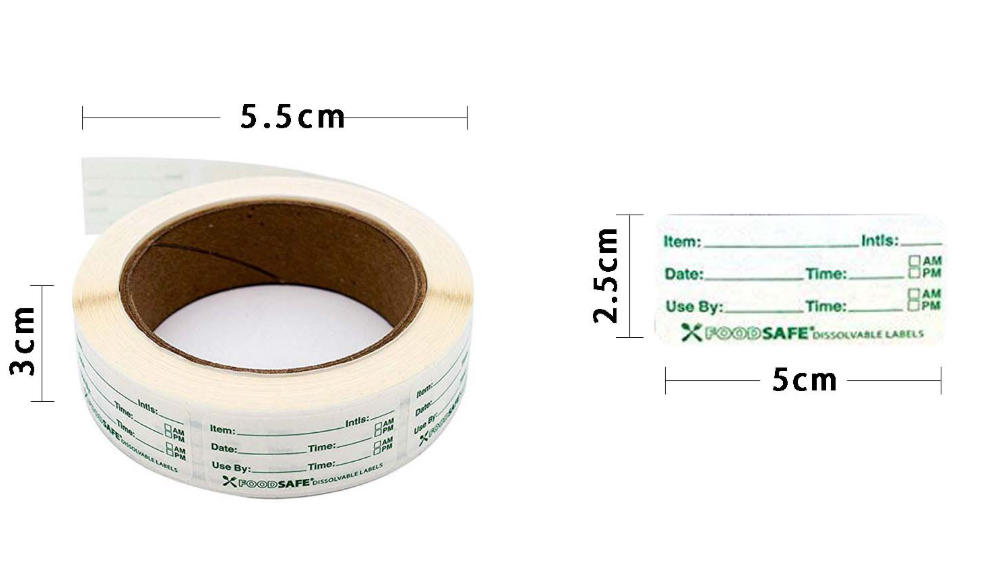 250pcs Food Labels for Contain - đánh giá và giá Food Storage Expiration Dates